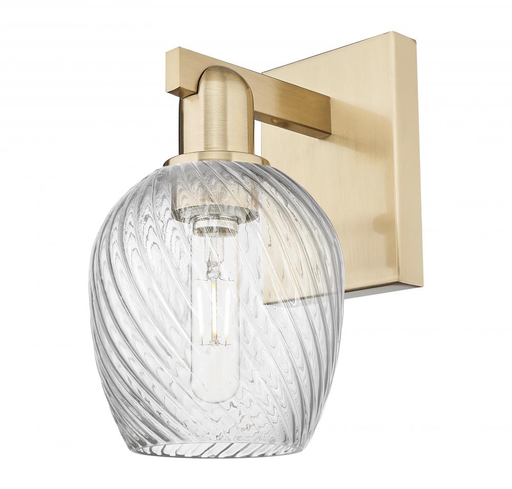 Salina - 1 Light - 6 inch - Champagne Bronze - Sconce