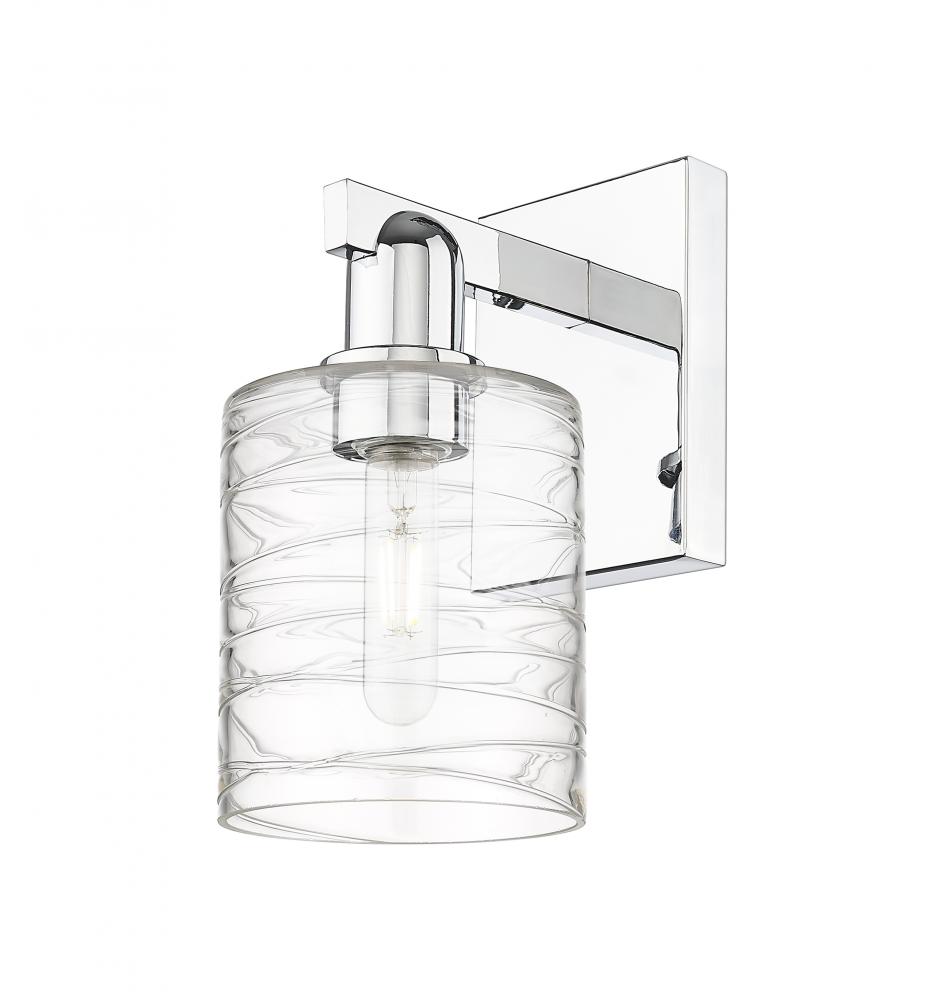 Cobbleskill - 1 Light - 5 inch - Polished Chrome - Sconce