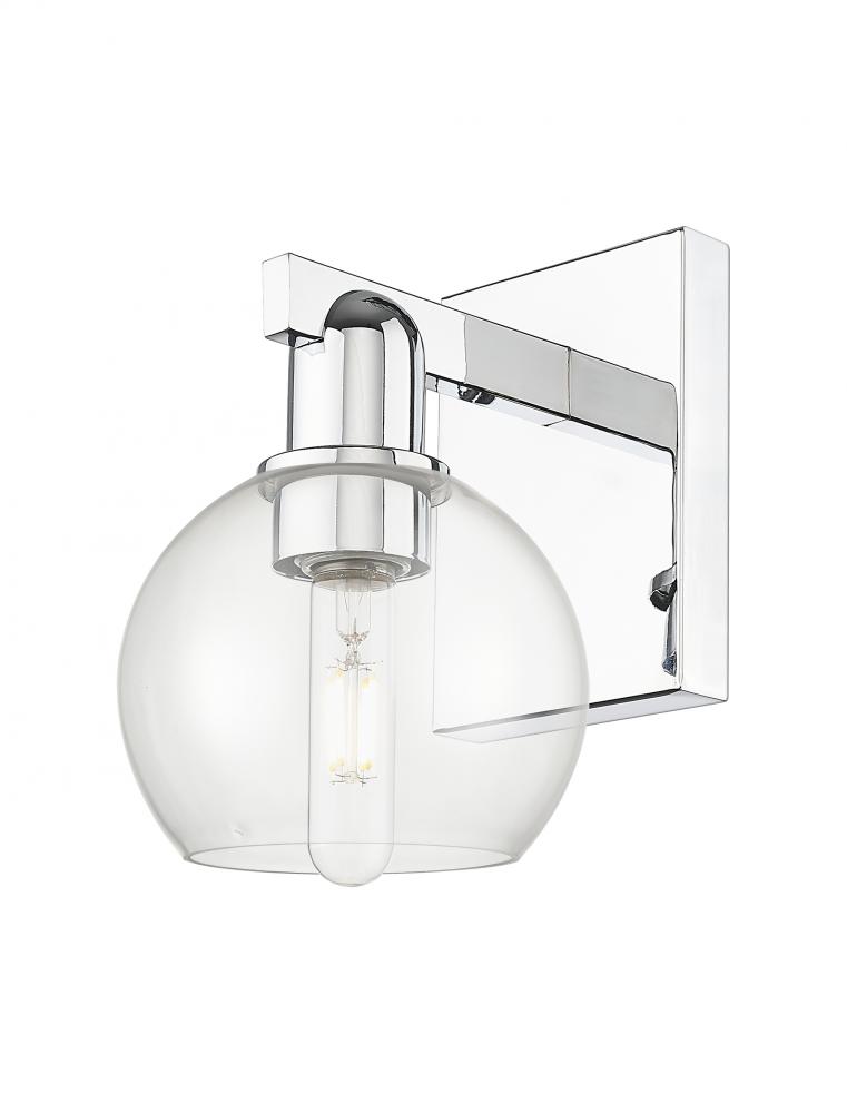 Athens - 1 Light - 6 inch - Polished Chrome - Sconce