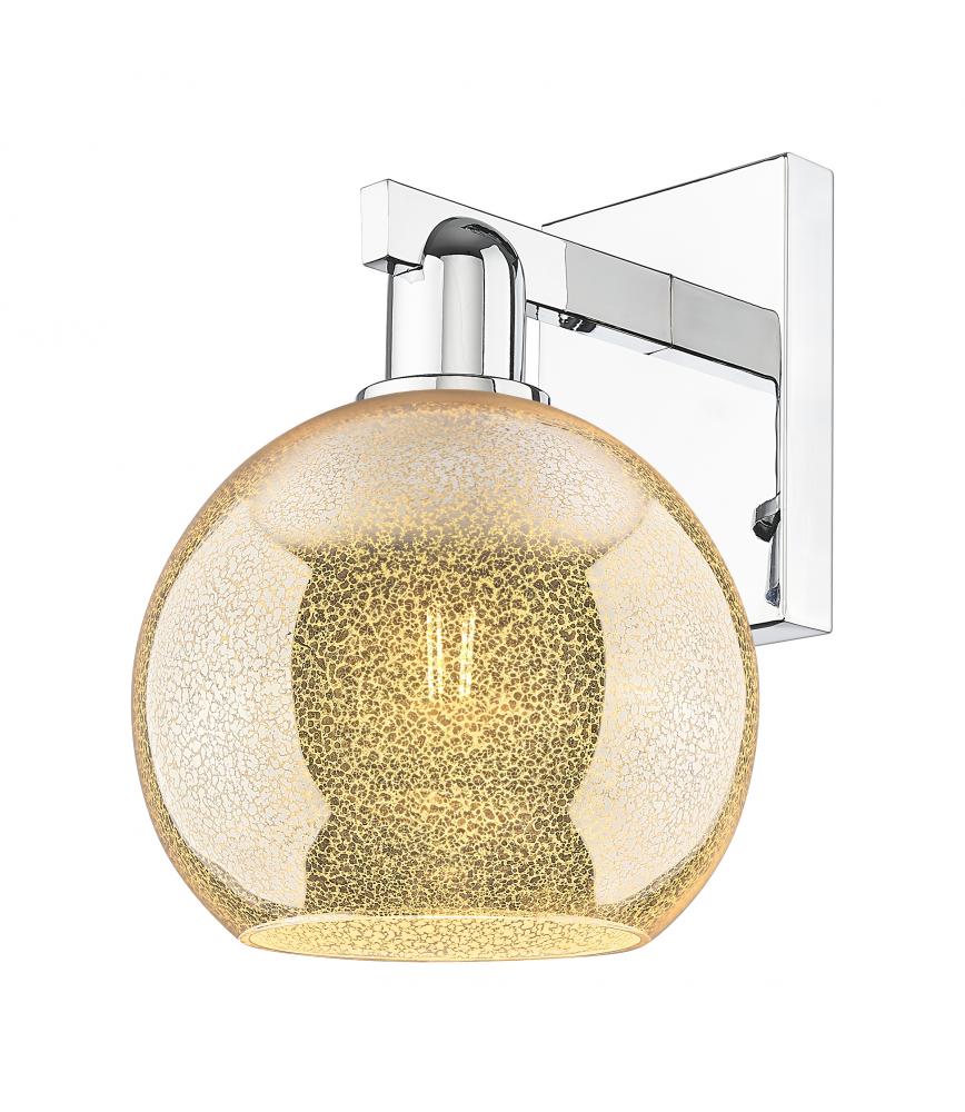 Athens - 1 Light - 8 inch - Polished Chrome - Sconce