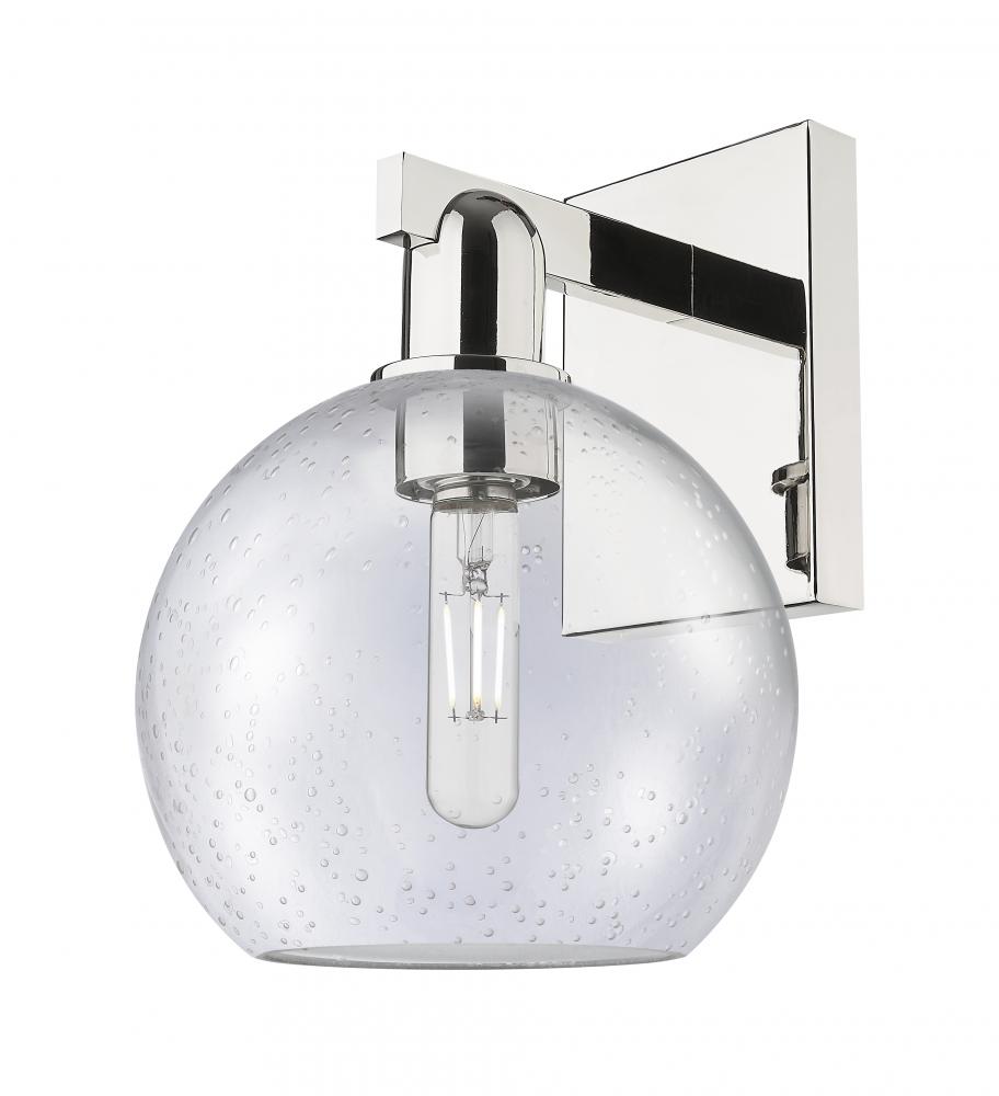 Athens - 1 Light - 8 inch - Polished Nickel - Sconce