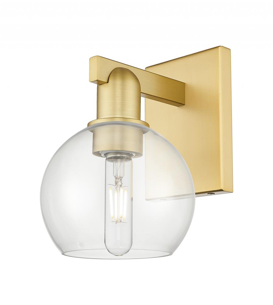 Athens - 1 Light - 6 inch - Satin Gold - Sconce