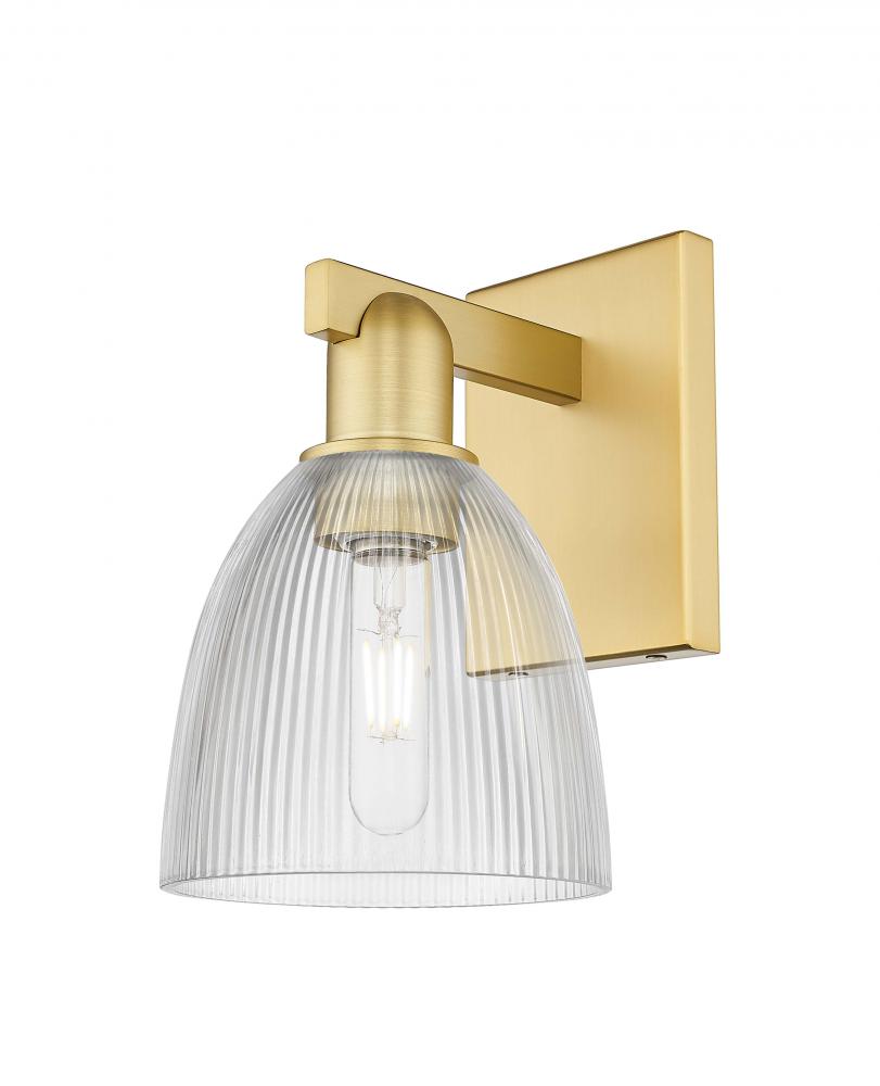 Castile - 1 Light - 6 inch - Satin Gold - Sconce