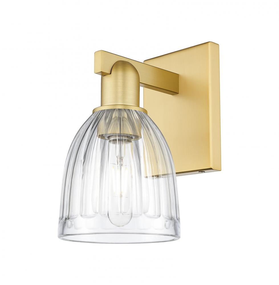 Brookfield - 1 Light - 6 inch - Satin Gold - Sconce