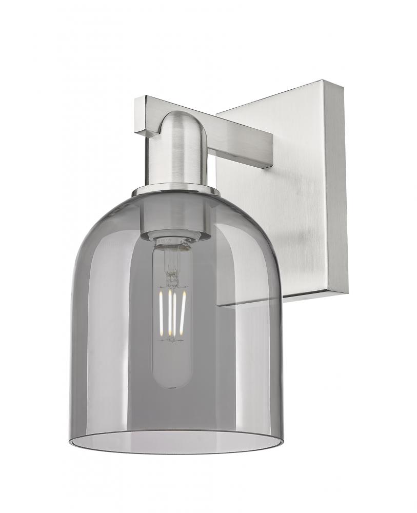Bella - 1 Light - 6 inch - Brushed Satin Nickel - Sconce