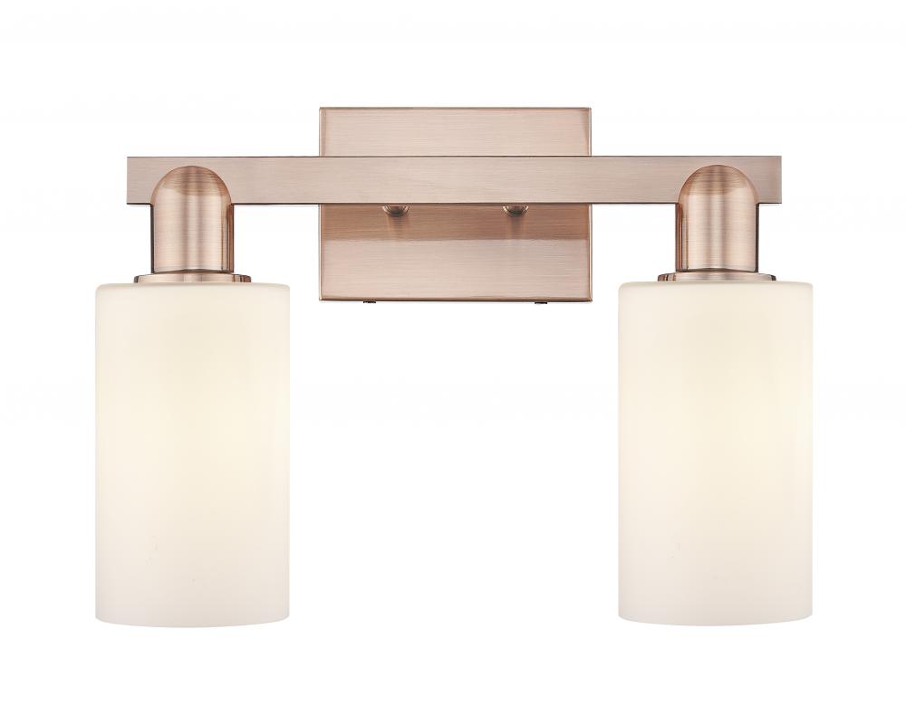 Clymer - 2 Light - 15 inch - Antique Copper - Bath Vanity Light