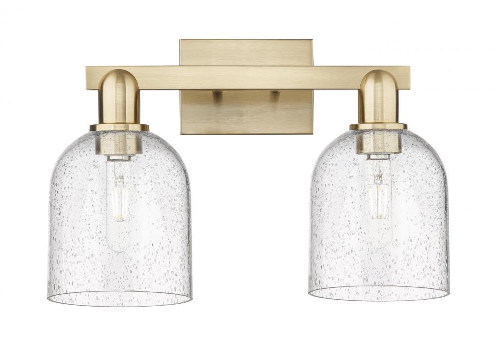 Bella - 2 Light - 17 inch - Champagne Bronze - Bath Vanity Light