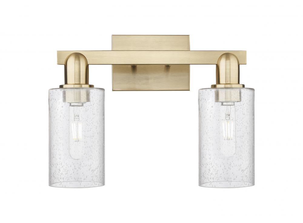 Clymer - 2 Light - 15 inch - Champagne Bronze - Bath Vanity Light