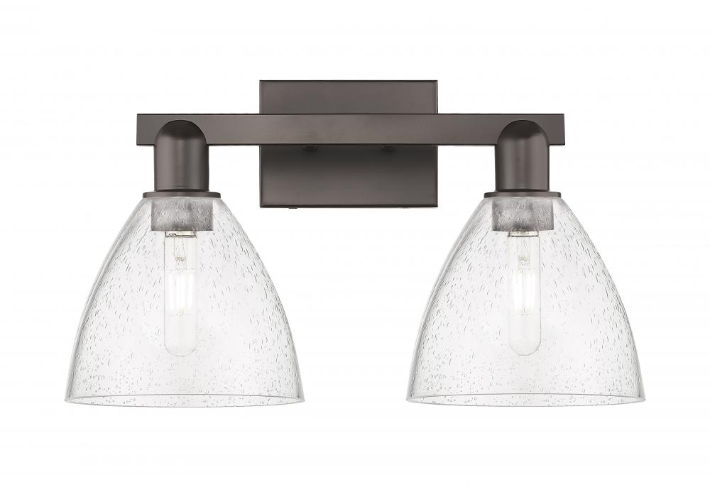 Bristol - 2 Light - 19 inch - Oil Rubbed Bronze - Bath Vanity Light