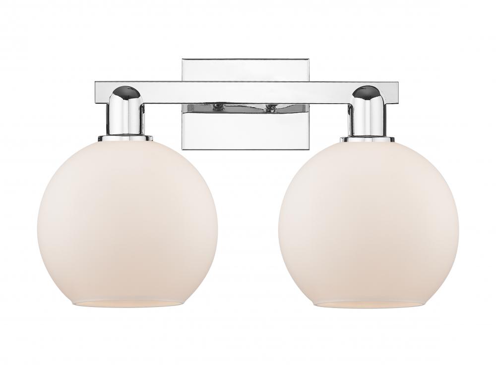 Athens - 2 Light - 19 inch - Polished Chrome - Bath Vanity Light