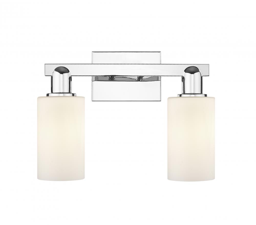 Clymer - 2 Light - 15 inch - Polished Chrome - Bath Vanity Light