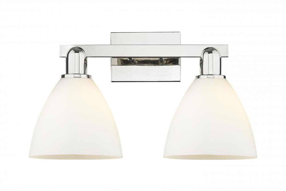 Bristol - 2 Light - 19 inch - Polished Nickel - Bath Vanity Light