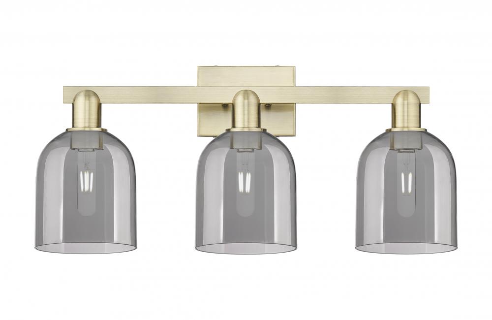 Bella - 3 Light - 25 inch - Antique Brass - Bath Vanity Light