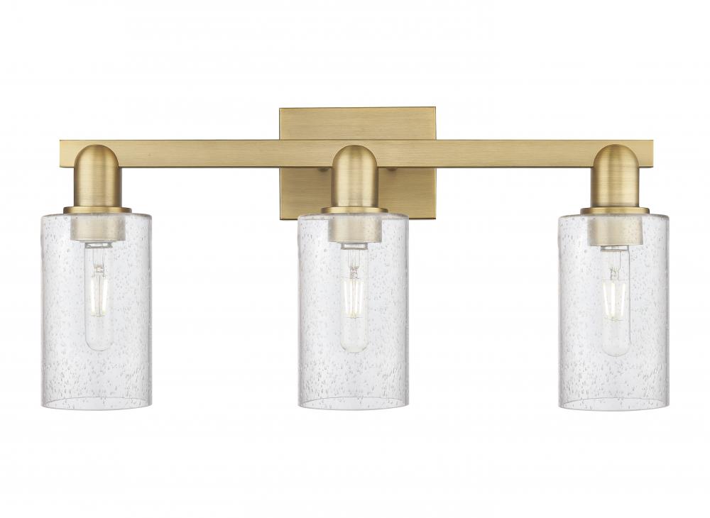 Clymer - 3 Light - 23 inch - Brushed Brass - Bath Vanity Light