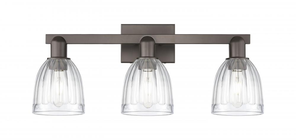 Brookfield - 3 Light - 25 inch - Oil Rubbed Bronze - Bath Vanity Light