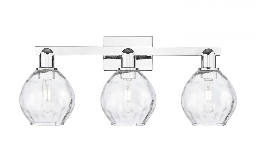 Waverly - 3 Light - 25 inch - Polished Chrome - Bath Vanity Light