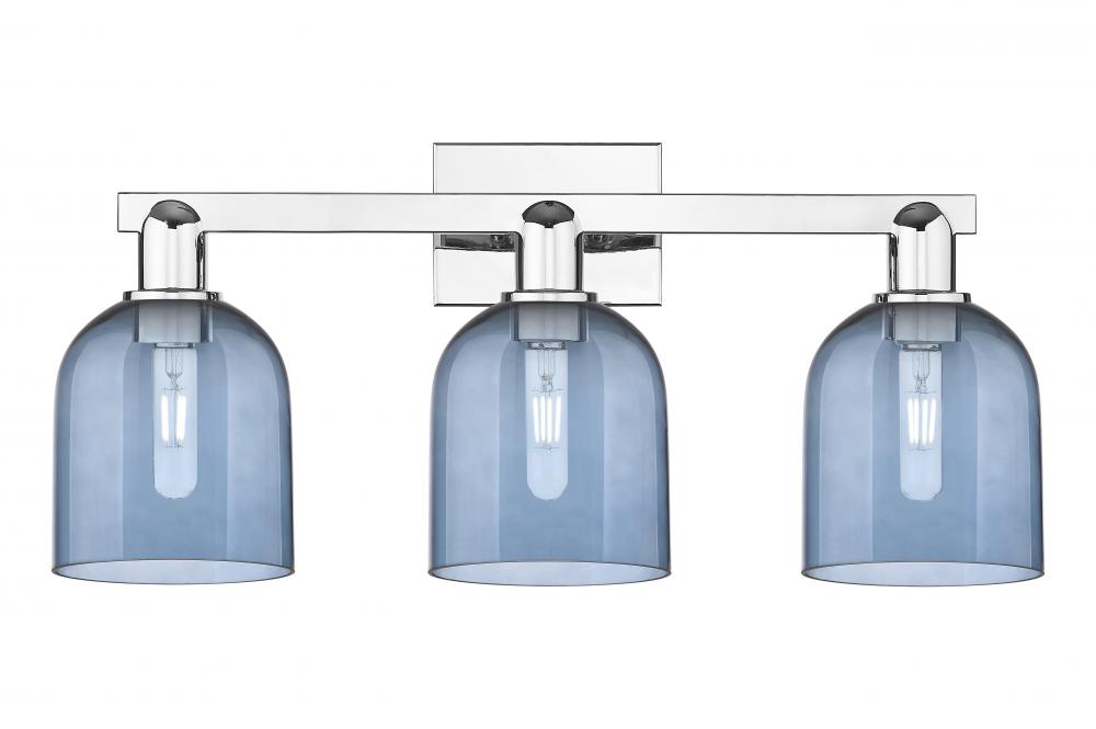 Bella - 3 Light - 25 inch - Polished Chrome - Bath Vanity Light