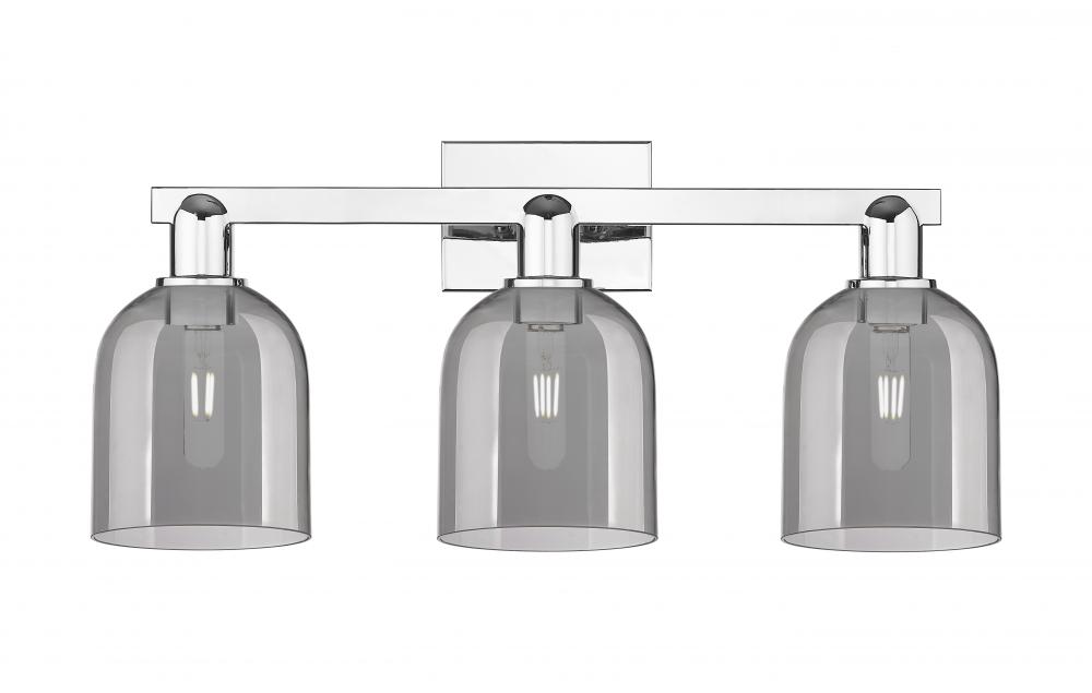 Bella - 3 Light - 25 inch - Polished Chrome - Bath Vanity Light