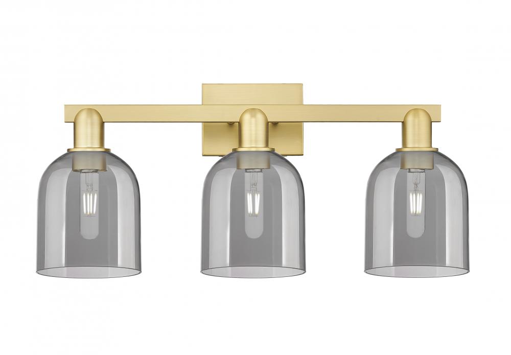 Bella - 3 Light - 25 inch - Satin Gold - Bath Vanity Light