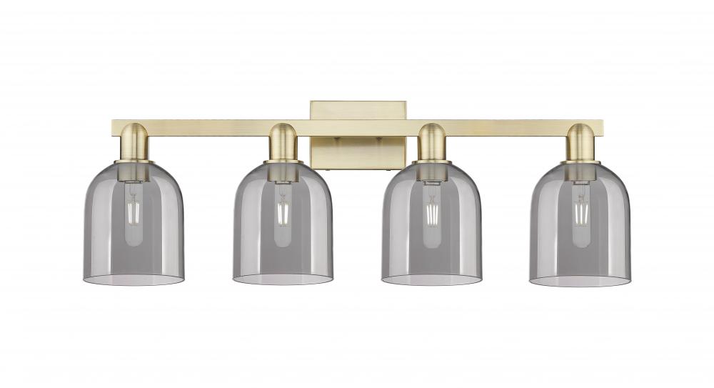 Bella - 4 Light - 33 inch - Antique Brass - Bath Vanity Light