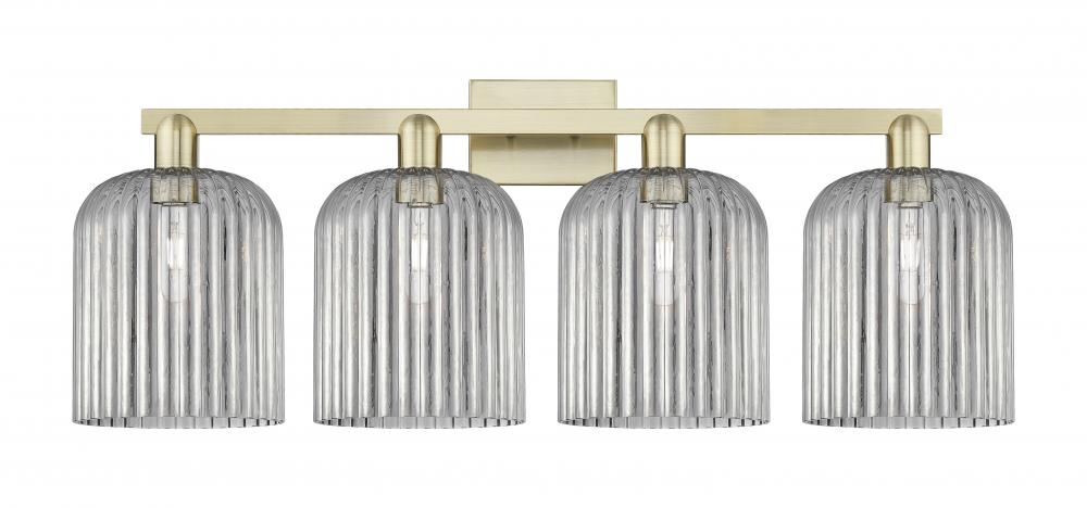 Bridal Veil - 4 Light - 35 inch - Antique Brass - Bath Vanity Light