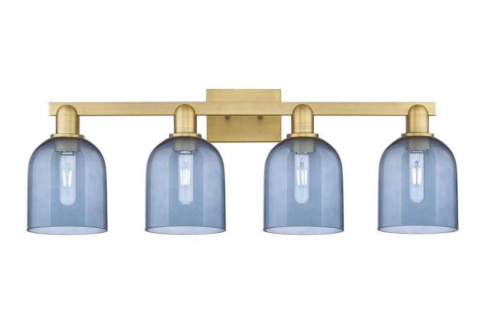 Bella - 4 Light - 33 inch - Brushed Brass - Bath Vanity Light