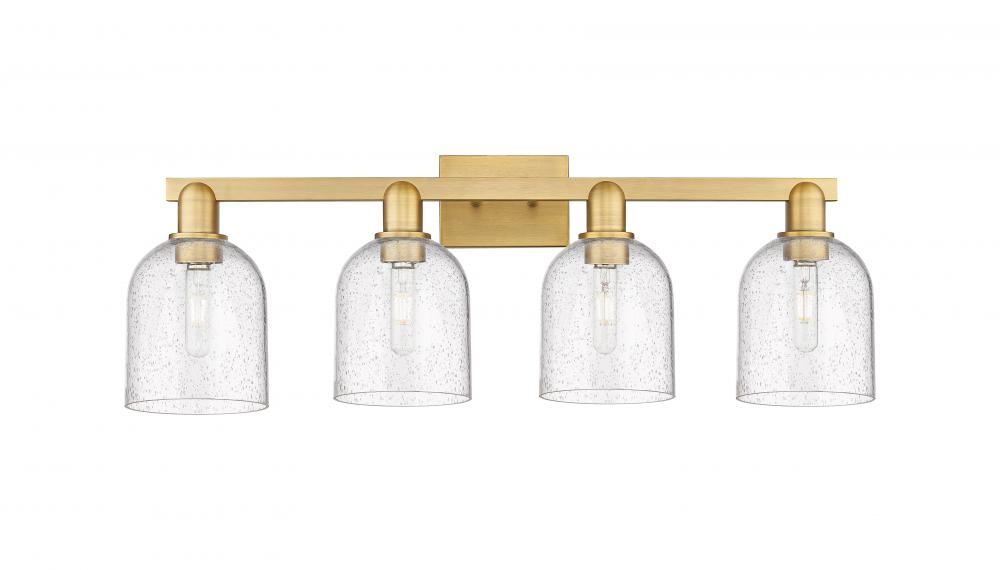 Bella - 4 Light - 33 inch - Brushed Brass - Bath Vanity Light