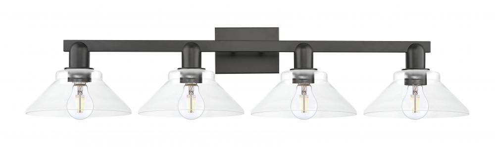 Orwell - 4 Light - 35 inch - Matte Black - Bath Vanity Light