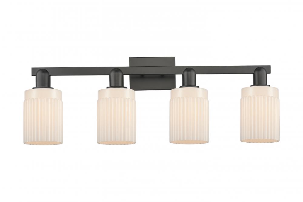 Hadley - 4 Light - 32 inch - Matte Black - Bath Vanity Light