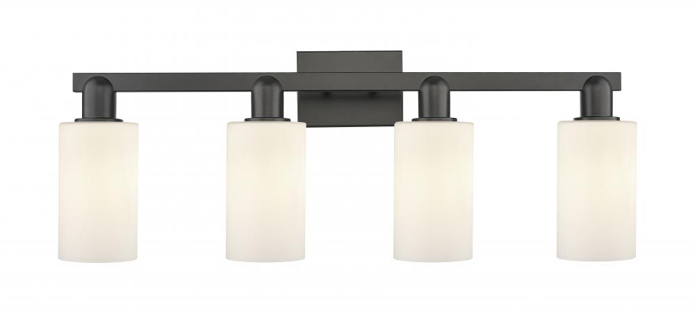 Clymer - 4 Light - 31 inch - Matte Black - Bath Vanity Light