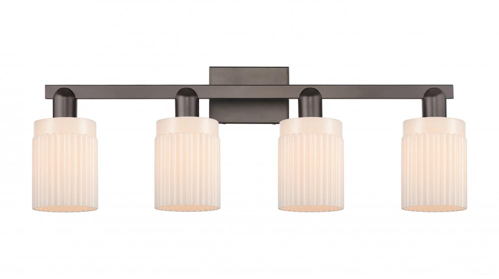 Hadley - 4 Light - 32 inch - Oil Rubbed Bronze - Bath Vanity Light