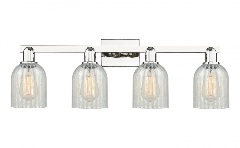 Caledonia - 4 Light - 32 inch - Polished Nickel - Bath Vanity Light