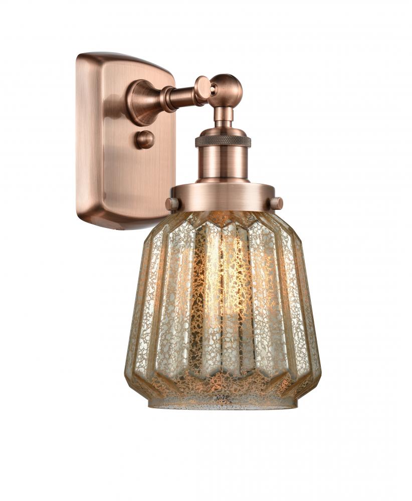 Chatham - 1 Light - 6 inch - Antique Copper - Sconce