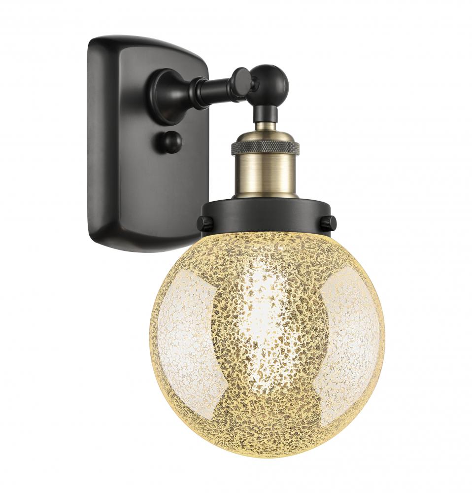 Beacon - 1 Light - 6 inch - Black Antique Brass - Sconce