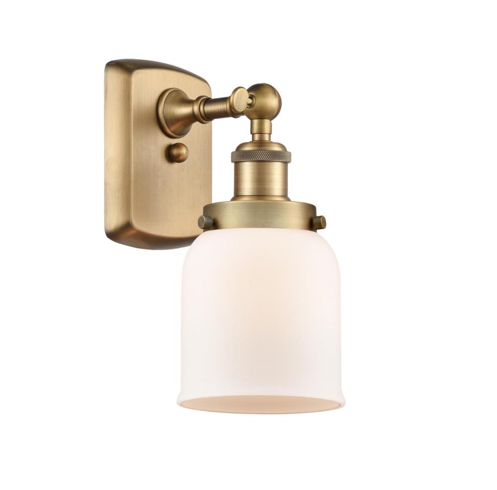 Bell - 1 Light - 5 inch - Brushed Brass - Sconce