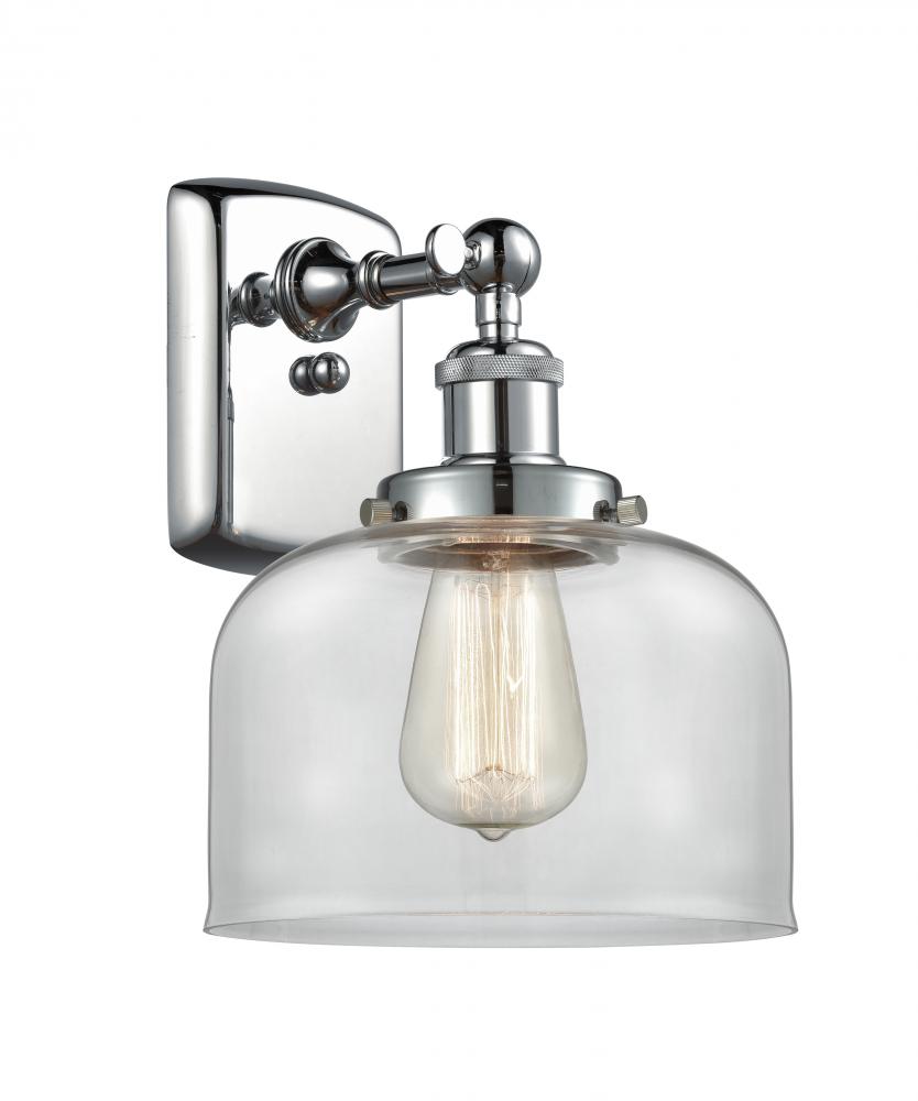 Bell - 1 Light - 8 inch - Polished Chrome - Sconce