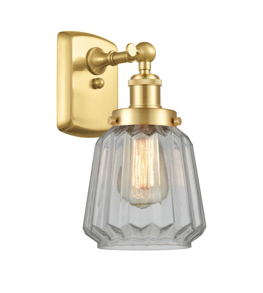 Chatham - 1 Light - 6 inch - Satin Gold - Sconce
