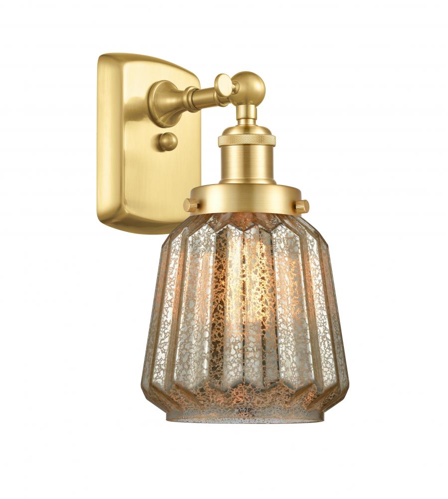 Chatham - 1 Light - 6 inch - Satin Gold - Sconce