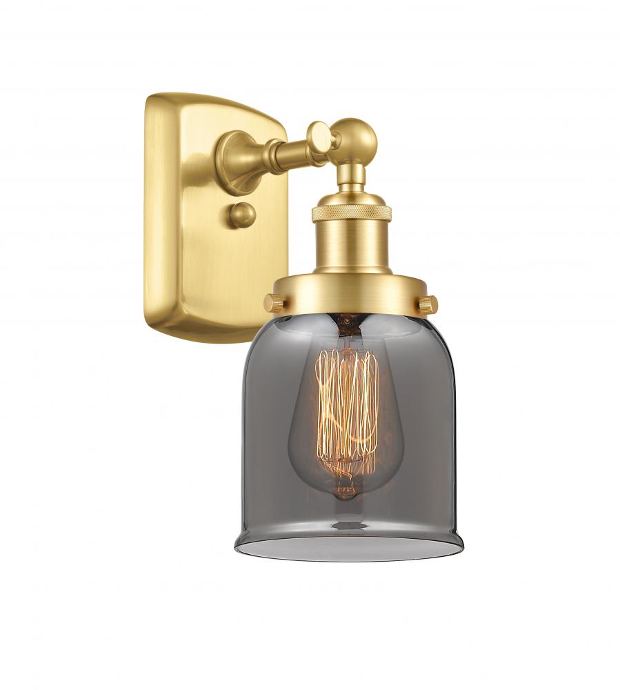 Bell - 1 Light - 5 inch - Satin Gold - Sconce