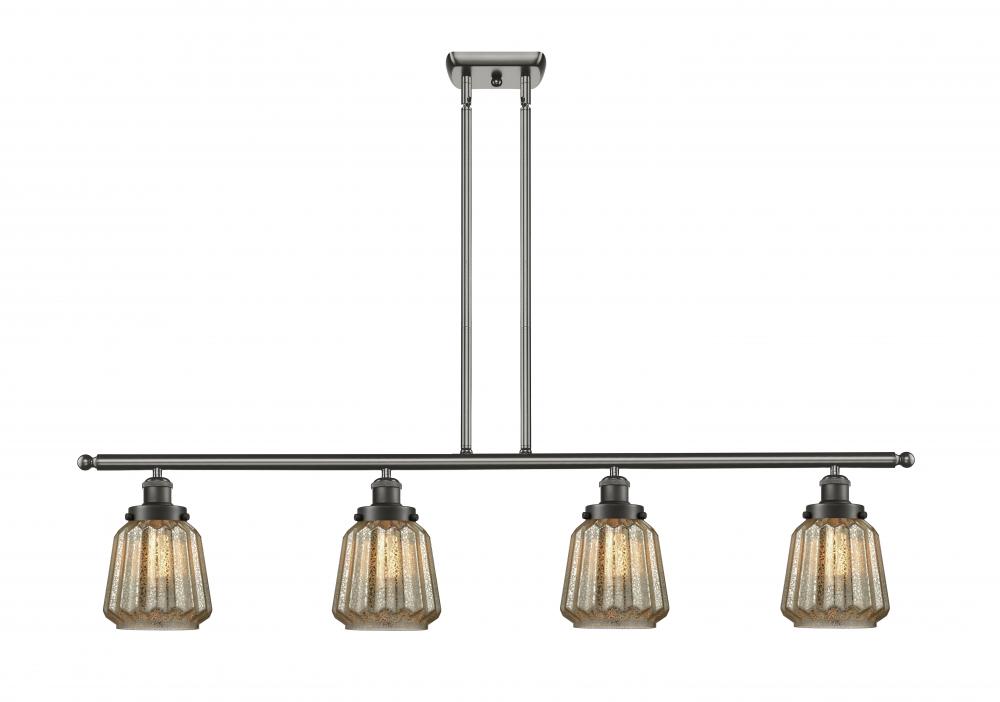 Chatham - 4 Light - 48 inch - Oil Rubbed Bronze - Stem Hung - Island Light