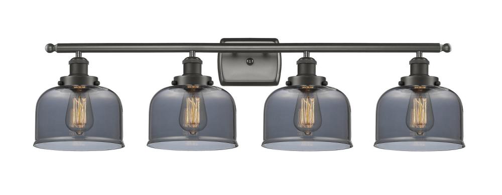 Bell - 4 Light - 38 inch - Oil Rubbed Bronze - Bath Vanity Light