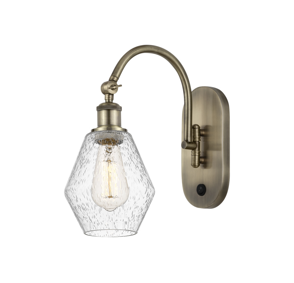 Cindyrella - 1 Light - 6 inch - Antique Brass - Adjustable - Sconce