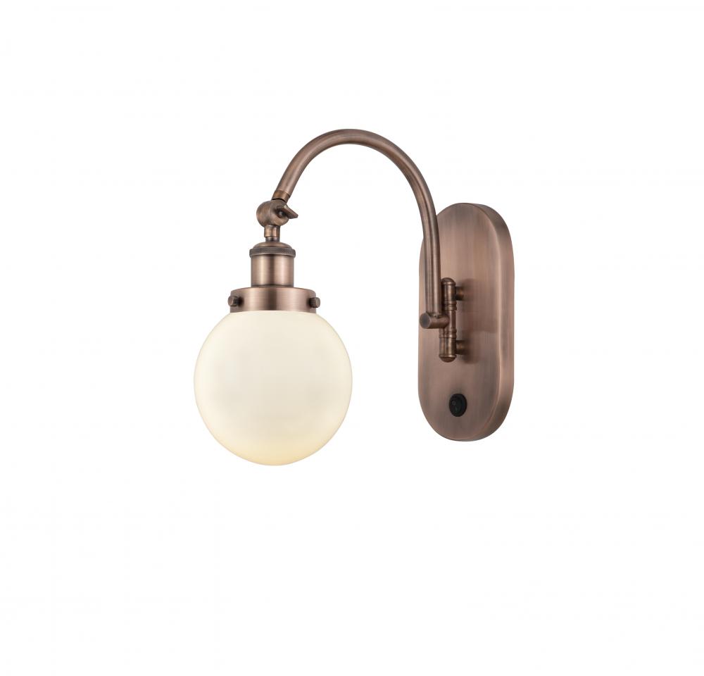 Beacon - 1 Light - 6 inch - Antique Copper - Adjustable Swing Arm