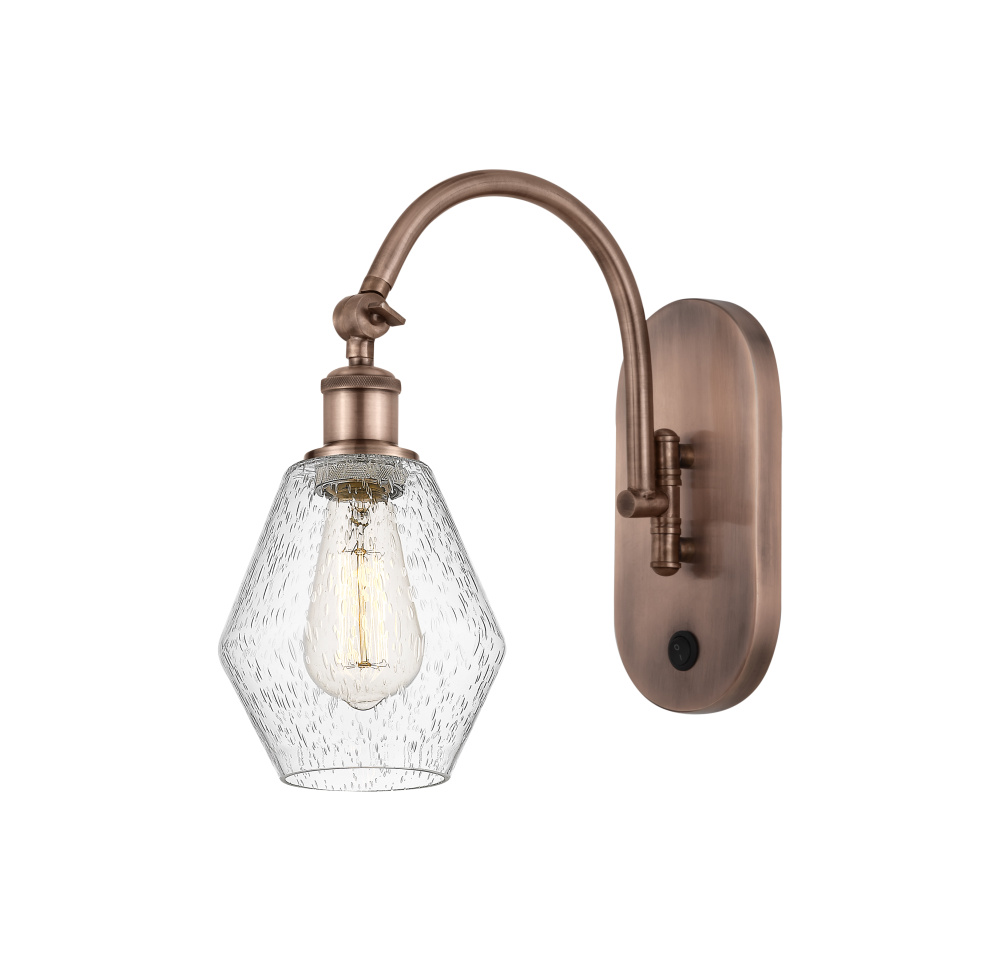 Cindyrella - 1 Light - 6 inch - Antique Copper - Adjustable - Sconce