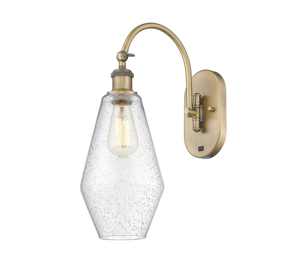 Cindyrella - 1 Light - 7 inch - Brushed Brass - Adjustable - Sconce
