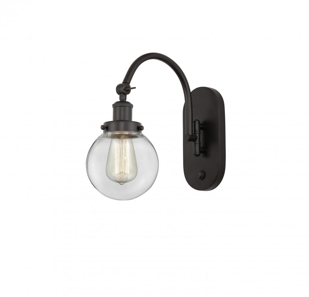 Beacon - 1 Light - 6 inch - Oil Rubbed Bronze - Adjustable Swing Arm