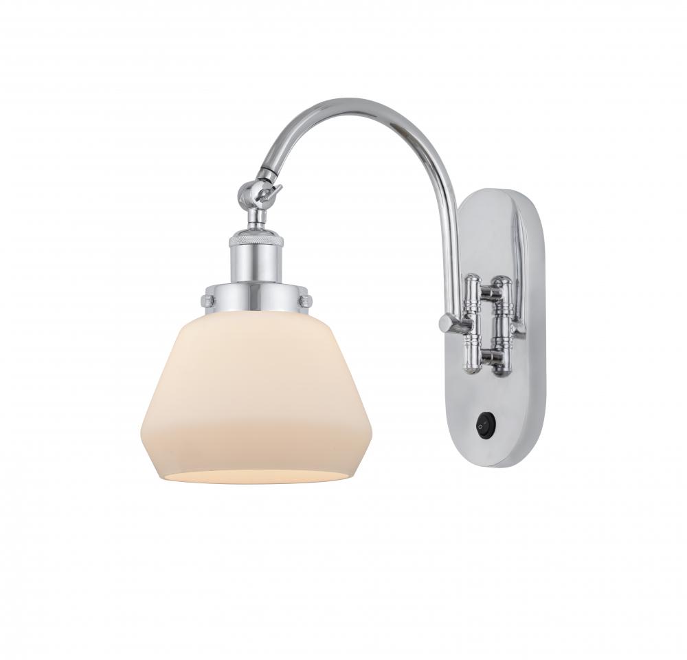 Fulton - 1 Light - 7 inch - Polished Chrome - Adjustable Swing Arm