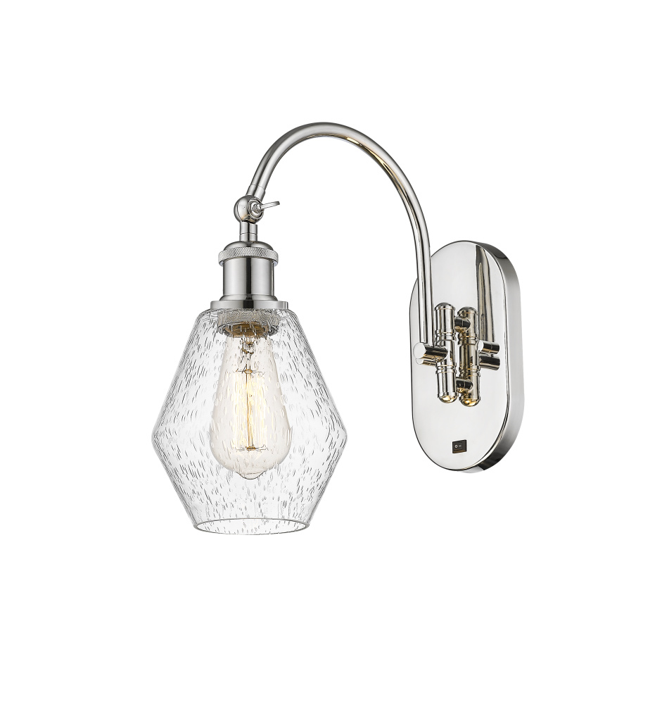 Cindyrella - 1 Light - 6 inch - Polished Nickel - Adjustable - Sconce