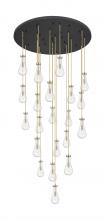 Innovations Lighting 148BK-451-1P-CB-G451-5CL - Owego - 21 Light - 48 inch - Champagne Bronze - Multi Pendant