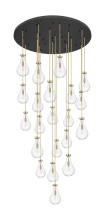Innovations Lighting 148BK-451-1P-CB-G451-7CL - Owego - 21 Light - 48 inch - Champagne Bronze - Multi Pendant